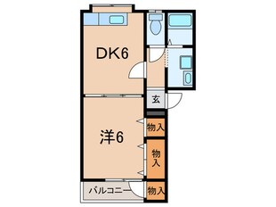 ボナールⅡの物件間取画像